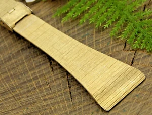 Vintage NOS Kestenmade USA Rolled Gold Plate 21.5mm Integrated Watch Band Long - Picture 1 of 8