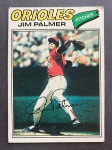 1977 Topps #600 Jim Palmer (Baltimore Orioles) HOF! (B) - Picture 1 of 2