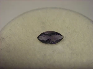 Iolite Marquise Cut Gem 5.5 mm x 2.5 mm Gem 0.15 carat Natural Gemstone - Bild 1 von 3