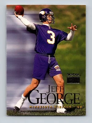 1999 SkyBox Premium #48 Jeff George Minnesota Vikings Football - Image 1 of 2