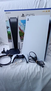Sony PS5 Blu-Ray Edition; komplett - Weiß - Bild 1 von 9