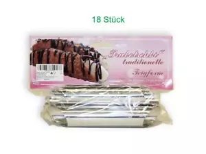 Backform Set 18 St. offen Cannoli Form Schaumrollen Schillerlocken Backröhrchen - Bild 1 von 4