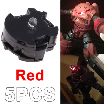 5X Red LED Lights MG 1/100 QANT Raiser Gundam 00Q 00R Jesta RX78 3.0 EXIA Nu - Image 1 of 3