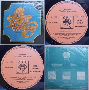 CHICAGO TRANSIT AUTHORITY VOL 1 1972 UNIQ NON-GF CVR (1 LP EDITION) CHILEAN ONLY - Picture 1 of 22