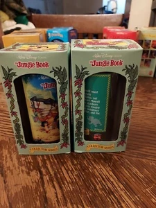 2 Walt Disney Burger King Coca Cola Collector Cup-The Jungle Book in Box Vintage - Picture 1 of 2