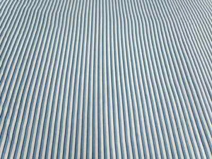 25 Yards Fabric Indian White Linen Hand Printed Cotton Fabric Sewing Fabrics - Picture 1 of 6