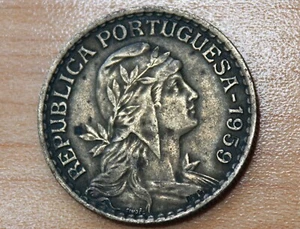 1959 Portugal 1 Escudo - Picture 1 of 2