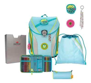 DerDieDas ErgoFlex MAX LED Schulranzenset 5-teilig Primavera - Bild 1 von 12