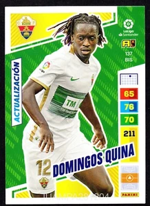 DOMINGOS QUINA 137 BIS ACTUALIZACION 2022-23 CROMO PANINI ADRENALYN LIGA 22/23 - Picture 1 of 2