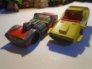 MATCHBOX 1972 ISSUE SERIES No 18 1972 ROAD DRAGSTER & WOOSH-N-PUSH 5-191-2-5 - Picture 1 of 23
