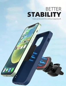 Universal Magnetic 360?? Car Air Vent Mount Cell Phone Holder for iPhone Samsung - Picture 1 of 6
