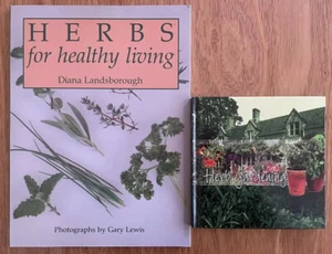 Herbs for healthy living Diana Landsborough and Herb Gardening By Karen Kenny - Picture 1 of 9