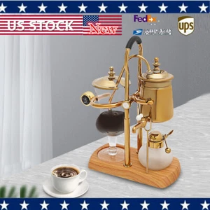 Nispira Belgian Belgium Luxus Royal Family Balance Syphon Siphon Kaffeemaschine - Bild 1 von 24