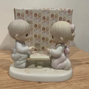 Precious Moments 1997 Let’s Put The Pieces Together 525928 Figurine - Picture 1 of 9