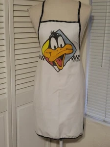 Vintage Looney Tunes Daffy Duck bedruckte Küchenschürze 1993 - Bild 1 von 4