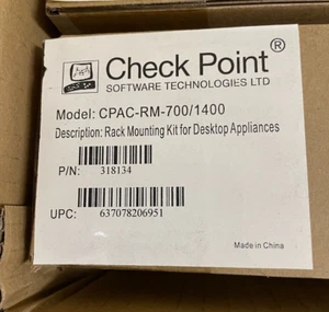 Lot of 6 Checkpoint CPAC-RM-700/1400 Appliance Single/Dual Chassis Rack Shelf - Picture 1 of 2