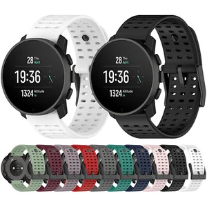 Correa de correa de silicona deportiva vertical para reloj Suunto 9 Peak Pro/9 pico/5 pico/vertical 22 mm - Imagen 1 de 25