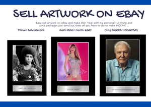 Print Business Selling Signed Memorabilia Prints Earn £30k Per Year 1 Hour Day - Picture 1 of 23