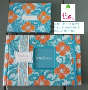 Libro de fotos impreso Lilly Pulitzer Do The Wave 24 pg y conjunto de notas pegadas ¿NUEVO EN STOCK?🌴 - Imagen 1 de 9