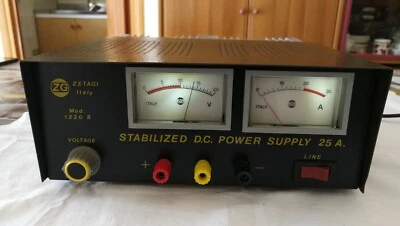 Alimentatore Zetagi 25 A mod 1220 S - Immagine 1 di 4