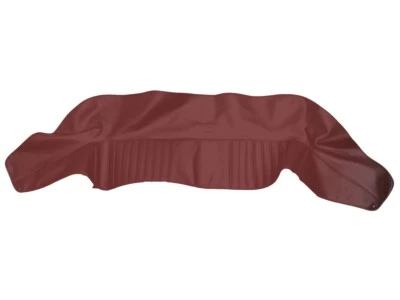 适用于菲亚特 124 Spider CS1,CS2 可转换顶靴套 1966 - 83 勃艮第乙烯 — 第 1/4 张图片