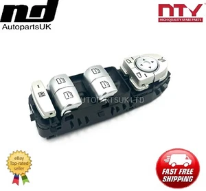 Switch Relay Window Regulator Control For Mercedes C-Class W205 13- GLC BLACK - Picture 1 of 11
