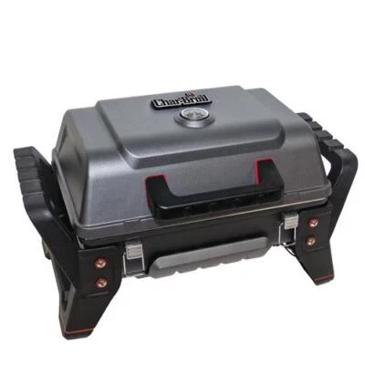 1 Burner Rugged Tabletop Propane Gas Grill TRU Infrared Aluminum Lid Outdoor BBQ - Image 1 of 4