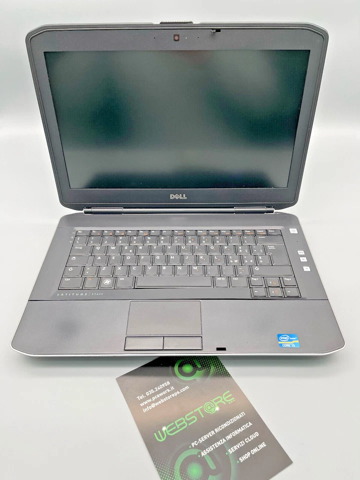 DELL NOTEBOOK LATITUDE E5430 i3-2328M 4GB RAM 320GB HDD 14" HD  WINDOWS 7 - Immagine 1 di 4