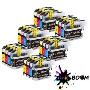 LOT ink Cartridges fits Brother LC109 LC103 MFC-J6520DW MFC-J6720DW MFC-J6920DW - Picture 1 of 16
