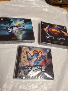 SUPERMAN (1-4) Soundtrack CD Lot (3), La-La Land, LLLCD, Ltd, SEALED, 2/3 OOP - Picture 1 of 15