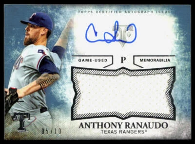 Anthony Ranaudo 2015 Topps Triple Threads Relics 蓝宝石签名 #UAJR-AR #/10 — 第 1/2 张图片