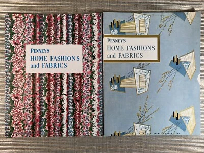Vtg JC Penney's Home Fashions and Fabrics Magazine Lot 1958 1959 Vol 4 5 Design - Image 1 of 4