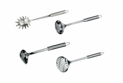 FACKELMANN Utensili Da Cucina Attrezzi Da Cucina Set Di 4 Pezzi - Immagine 1 di 3