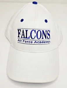AIR FORCE ACADEMY FALCONS Snapback Hat with Blue Eyelets & Top Button THE GAME - Picture 1 of 12