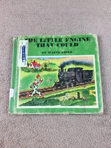 The Little Engine That Could Vintage Childrens Book Hardcover Ex Library  - Picture 1 of 15