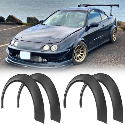 Fender Flares Extra Wide Body Kit Wheel Arches Guard For Acura Integra 1986-2001 — 第 1/4 张图片