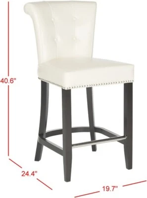 Safavieh ADDO RING COUNTERSTOOL, Reduced Price 2172750748 HUD8241D - Image 1 of 4