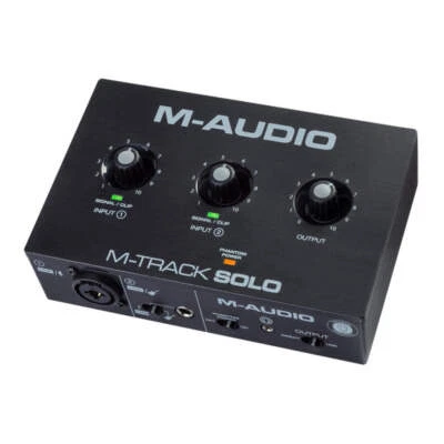 M-Audio M-Track Solo USB Audio Interface - Image 1 of 3