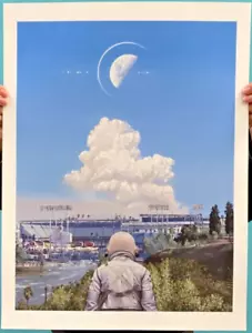 Scott Listfield - Dodger Stadium -Signed Artist Proof X/6 - Los Angeles Baseball - Picture 1 of 2