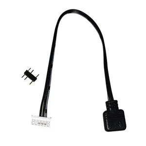 Small 6Pin to 5V ARGB 3Pin Fan Controller Adapter Cable for - Photo 1/6