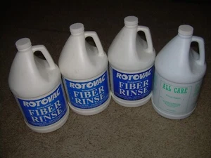 Rotovac Carpet Cleaning Truckmount Fiber Rinse Case of 4 Gallons - Picture 1 of 1