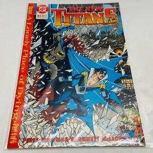 Cómic de colección DC The New Titans #61 1989 Batman A Lonely Place Of Dying 4/5 - Imagen 1 de 4