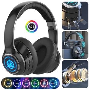 Bluetooth Kopfhörer Over On Ear Kabellos Ohrhörer HiFi Stereo Headset Wireless - Bild 1 von 16