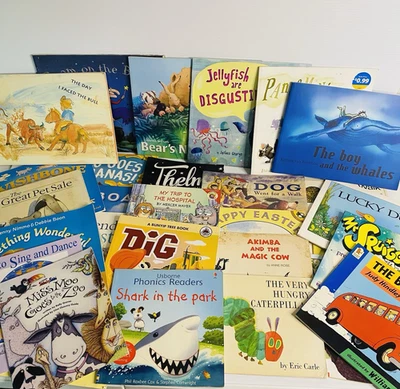 Childrens Storybooks Bulk Book Bundle x31 Mixed Lot Paperback Free Postage - Image 1 of 4