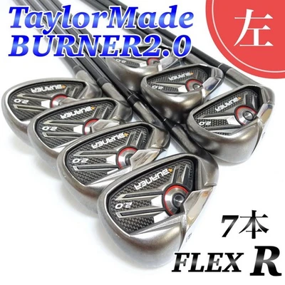 TaylorMade Burner 2.0 Iron Set 7pcs 5-SW FUBUKI 60 Carbon R Left-Handed - Image 1 of 4
