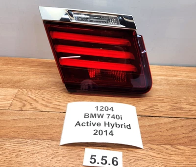 ✅13-15 OEM BMW F01 F02 740 750 B7 LCI LED Rear Left Driver Side Inner Tail Light - Image 1 of 4