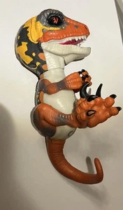 WowWee #3884 Fingerlings Untamed Raptor amarillo/naranja. Sin probar - Imagen 1 de 3