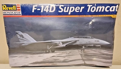 Revell F-14D Super Tomcat Kit # 85-4729 Factory Sealed Minor Dented Box 1:48 - Image 1 of 4