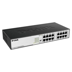 D-Link DGS-1016S 16-PORT GIGABIT UNMANAGED METAL DESKTOP SWITCH 10/100/1000 (RJ4 - Picture 1 of 1