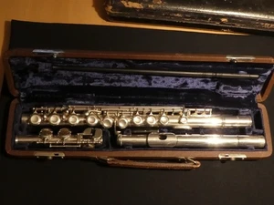 Max Mönnig Querflöte handmade Vollsilber - Bild 1 von 11